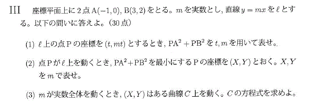 中央大学の入試問題解説ページ